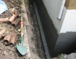 basement wall waterproofing - parging